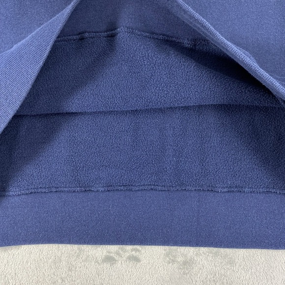 Vintage Michigan Wolverines‎ Sweatshirt Mens Size XXL Blue Embroidered 1/4 Zip - Picture 5 of 13